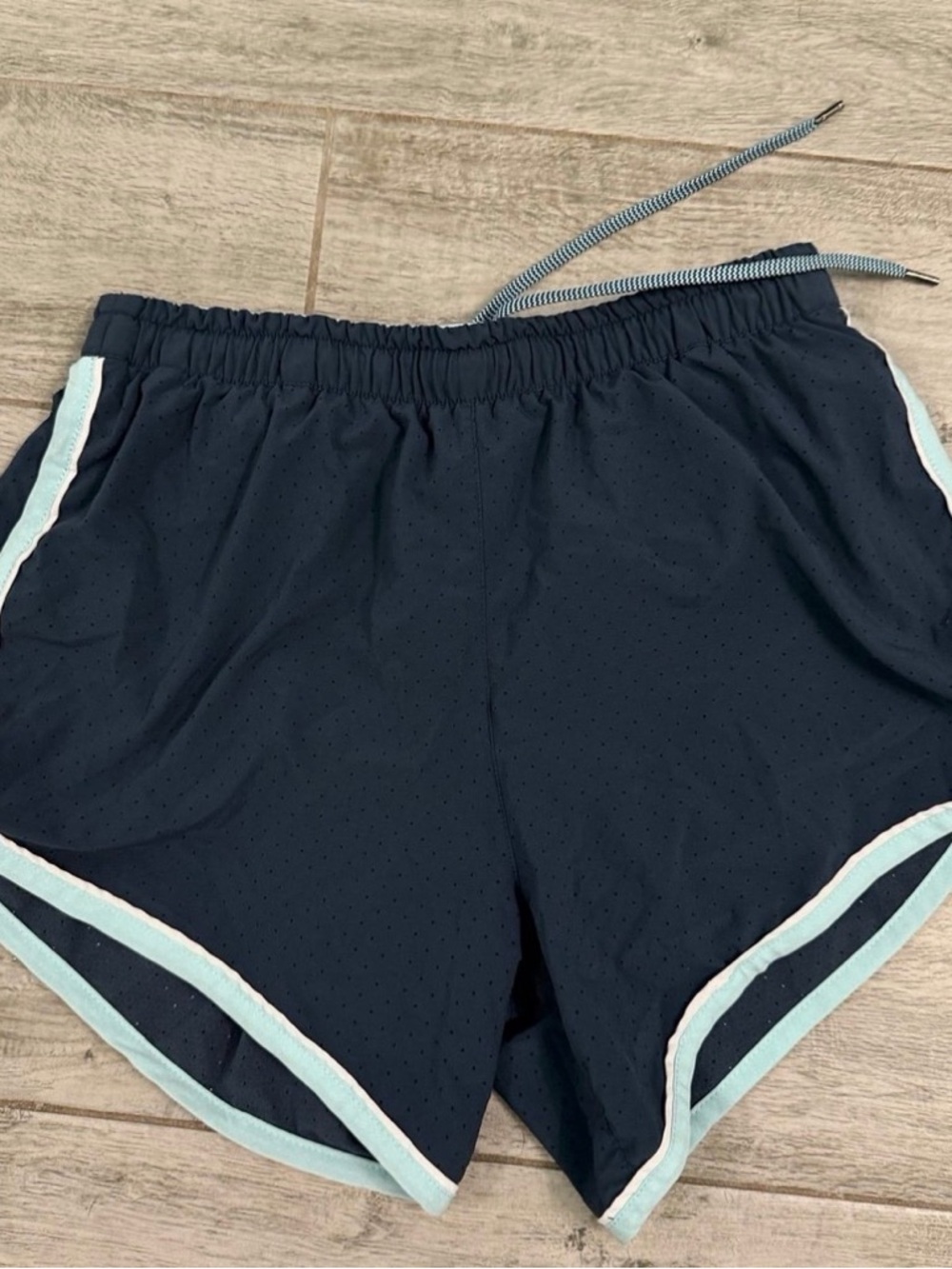 Men's Navy Athletic Shorts Rabbit size medium